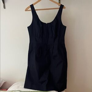 J. Crew Factory Navy Sleeveless Mini Dress